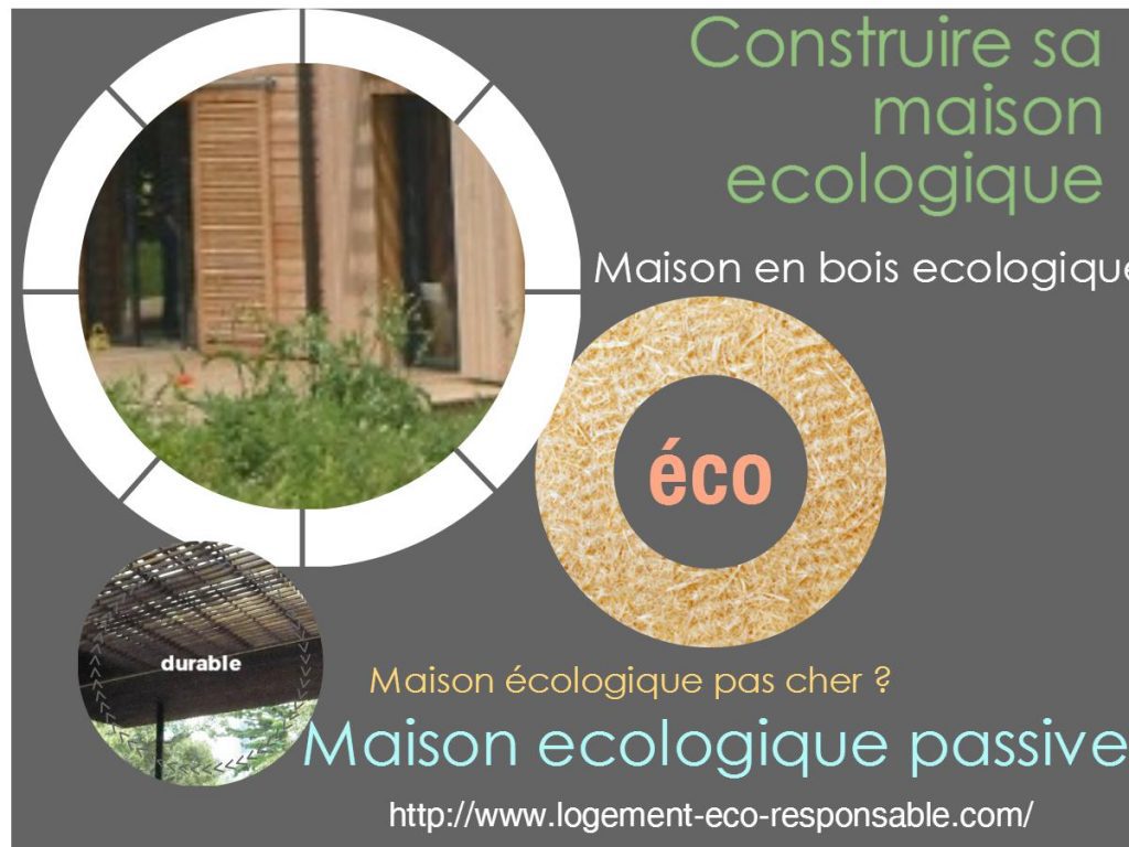 Construire sa maison ecologique