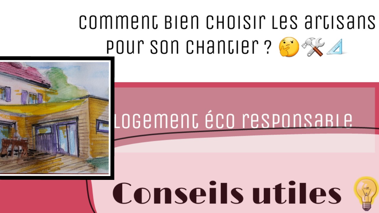 comment choisir artisans chantier