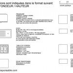 elements-cuisine Dimensions standard des éléments de cuisine