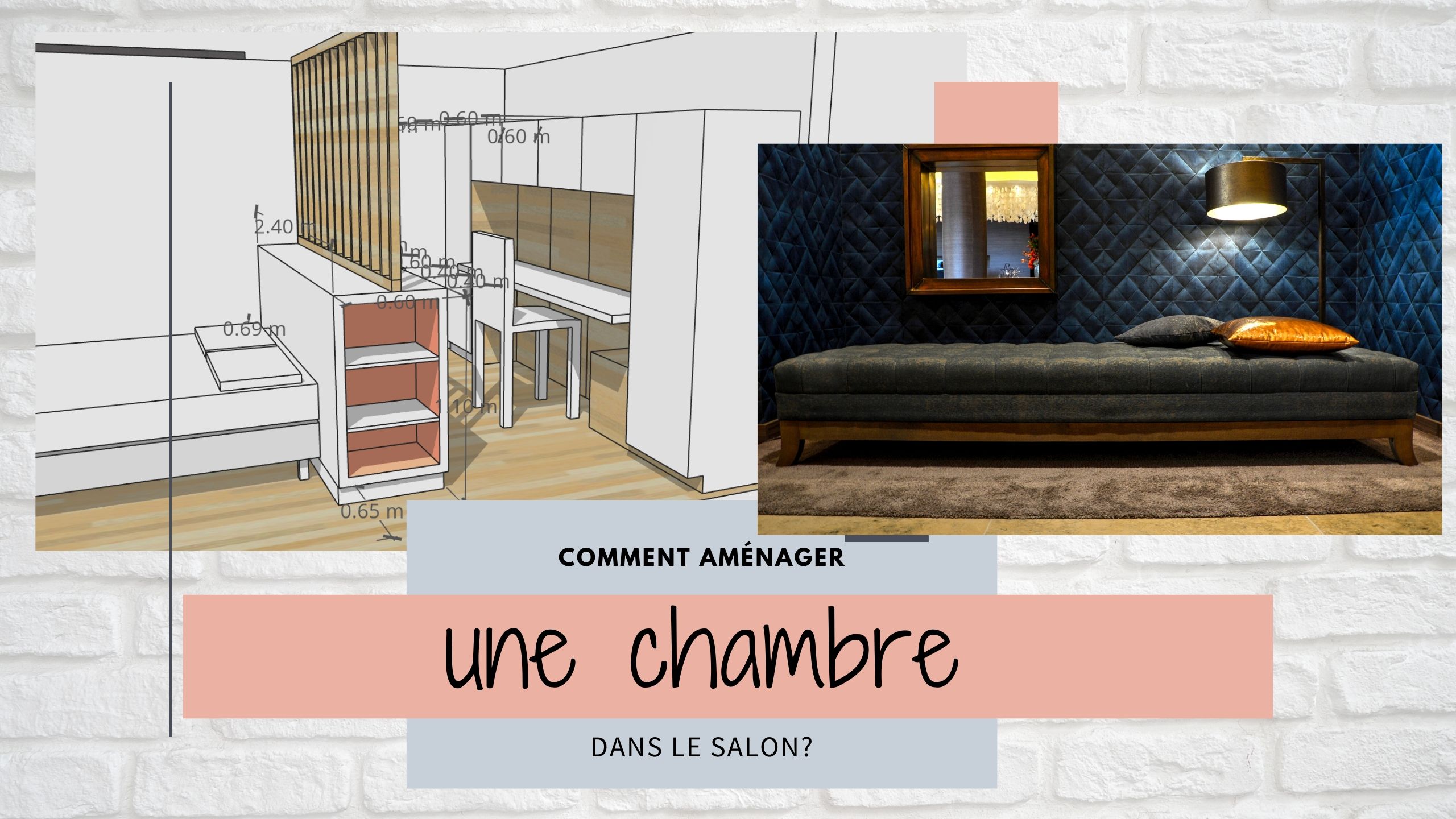 comment amenager une chambre dans le salon