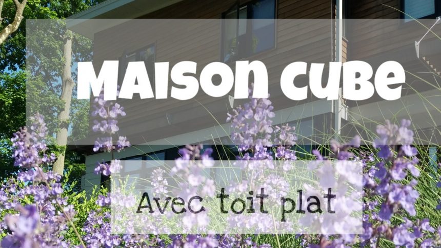 maison cube toit plat