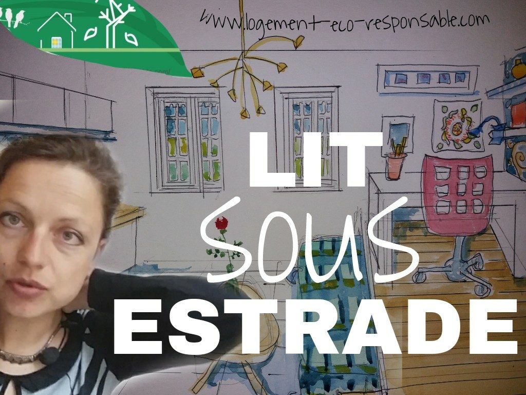 lit sous estrade
