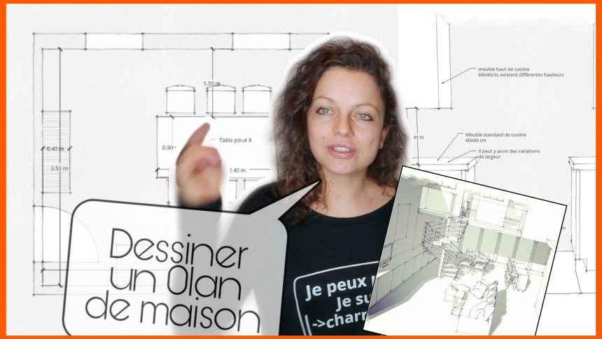 Comment dessiner un plan de maison 2d 3d