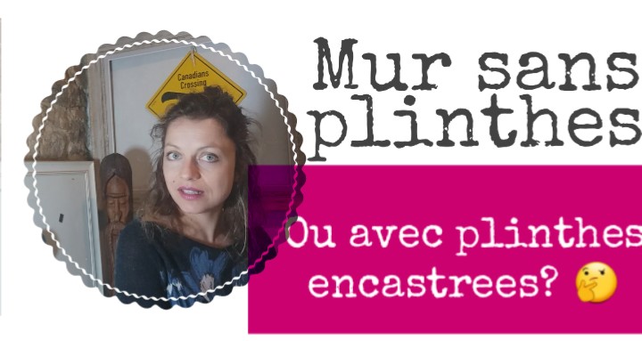 mur sans plinthe