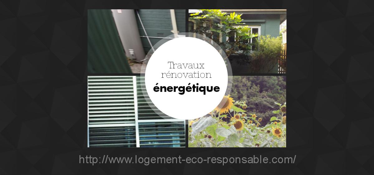 travaux de renovation energetique