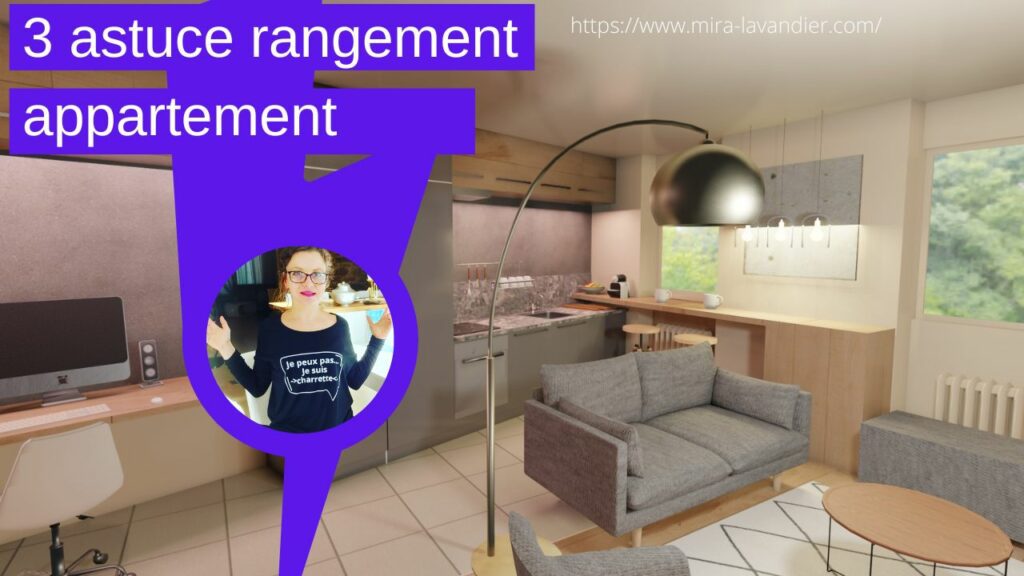 astuce rangement appartement