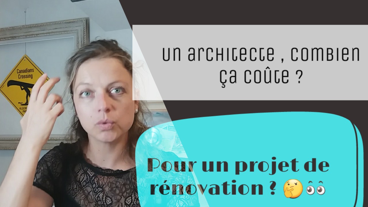 un architecte renovation combien cela coute