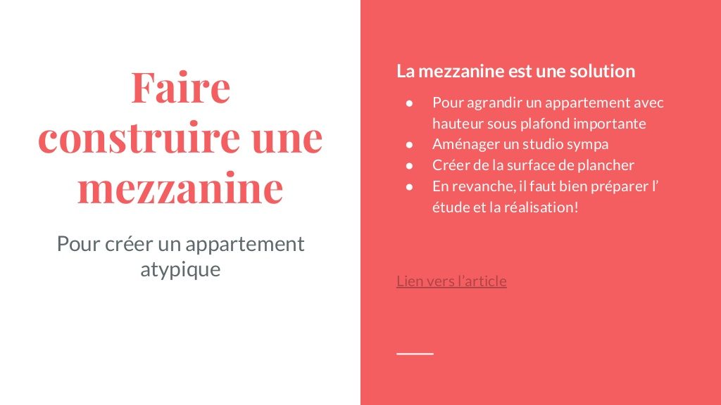 blog travaux construction de mezzanine