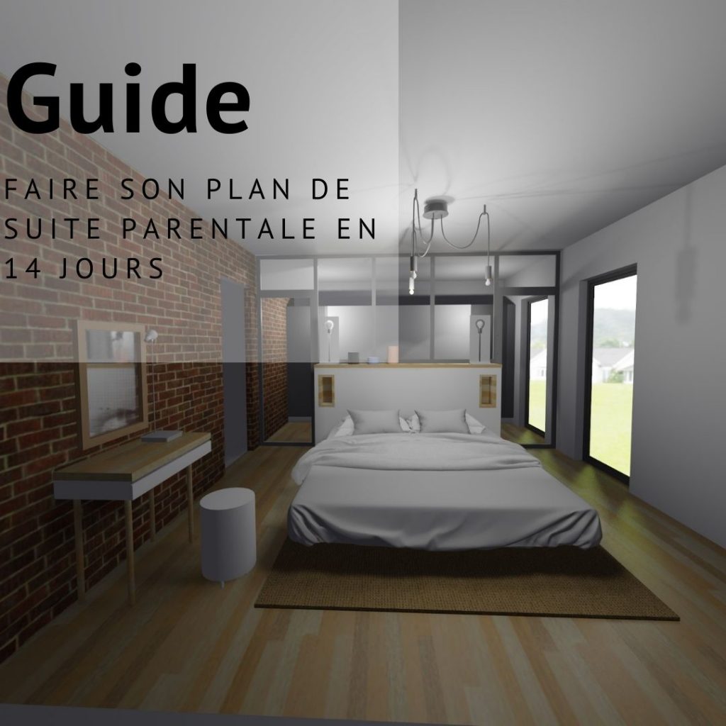 plan chambre moderne