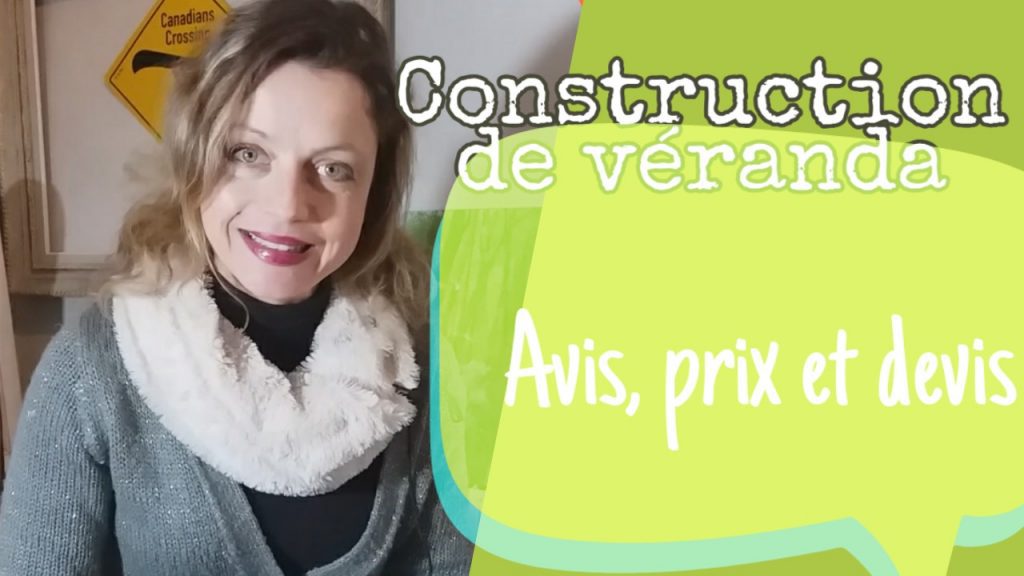 construction de véranda