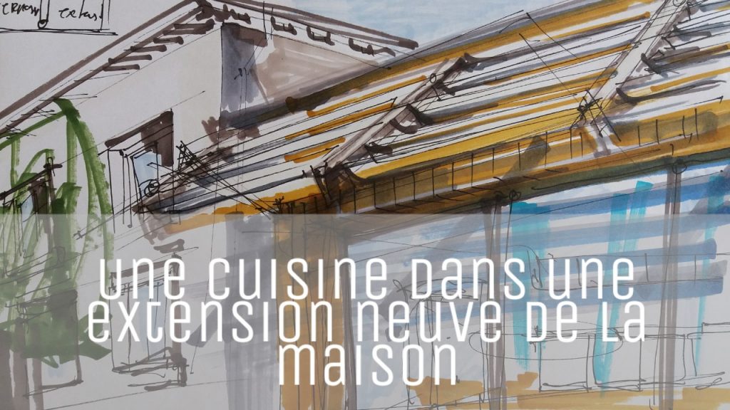 déplacer cuisine extension de maison