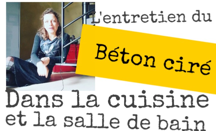 entretien beton cire