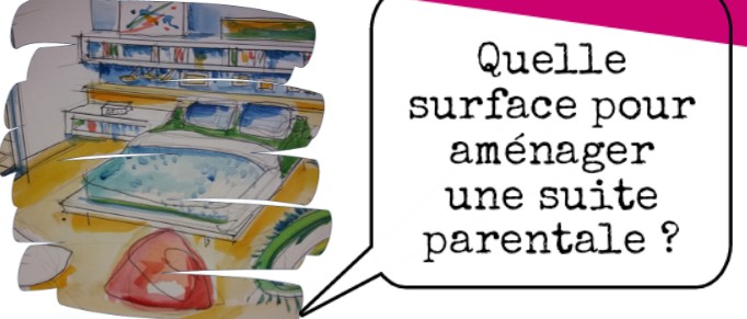 surface plan suite parentale