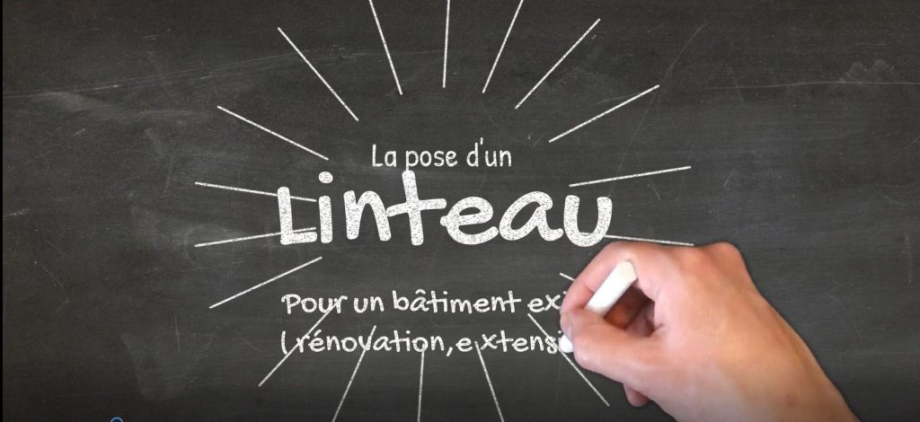 pose linteau ouverture mur