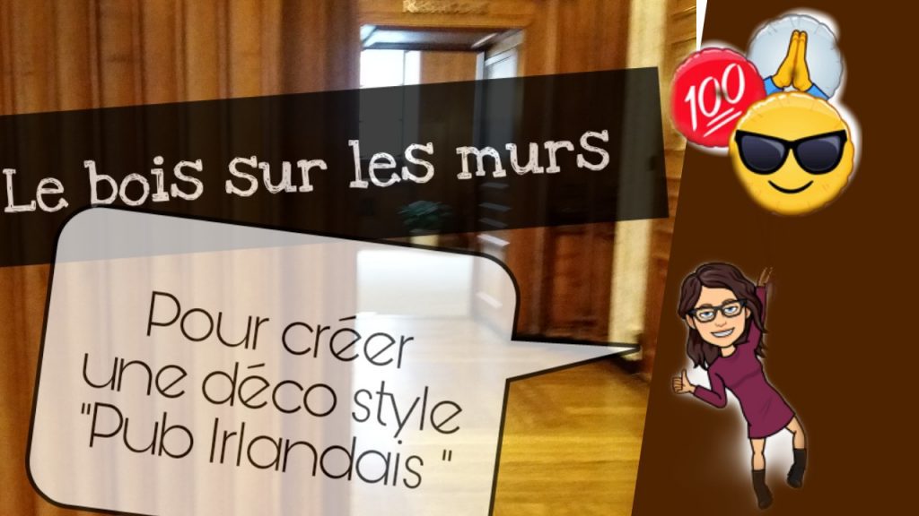 le bois surles murs déco pub anglais