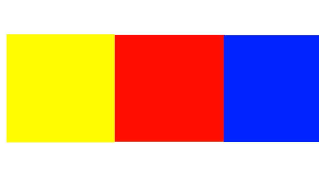 les couleurs primaires