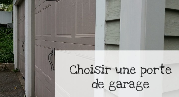 choisir la porte de garage