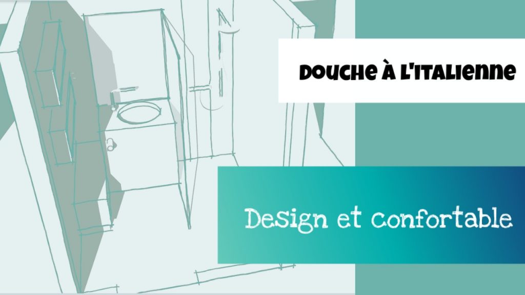 taille douche italienne