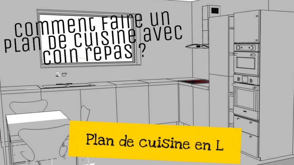 plan cuisine en L