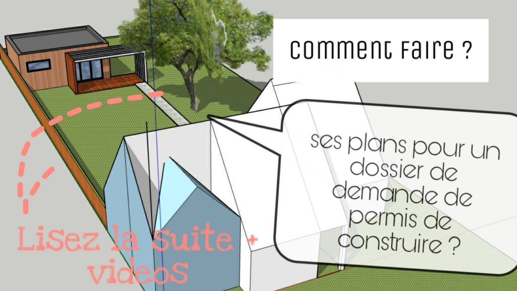 Plan maison permis de construire