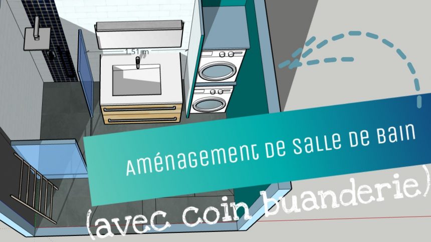 salle de bain buanderie