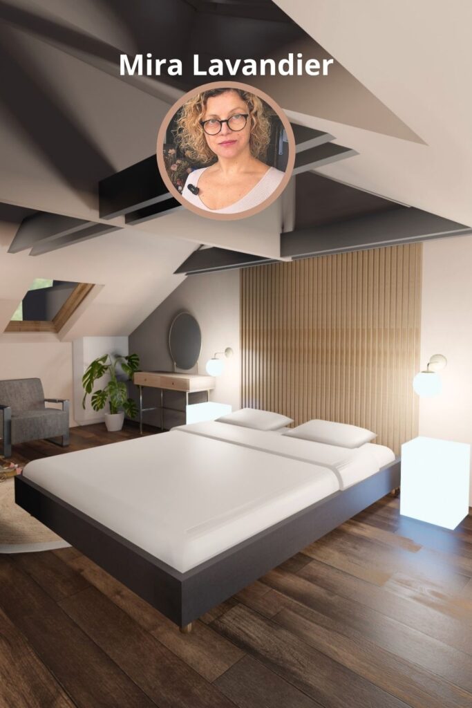 grenier en chambre et salle de bain