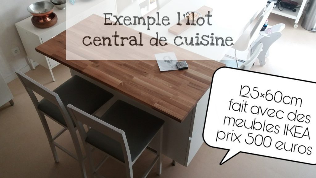 îlot central de cuisine