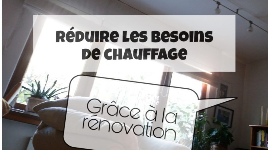 reduire les besoins de chauffage