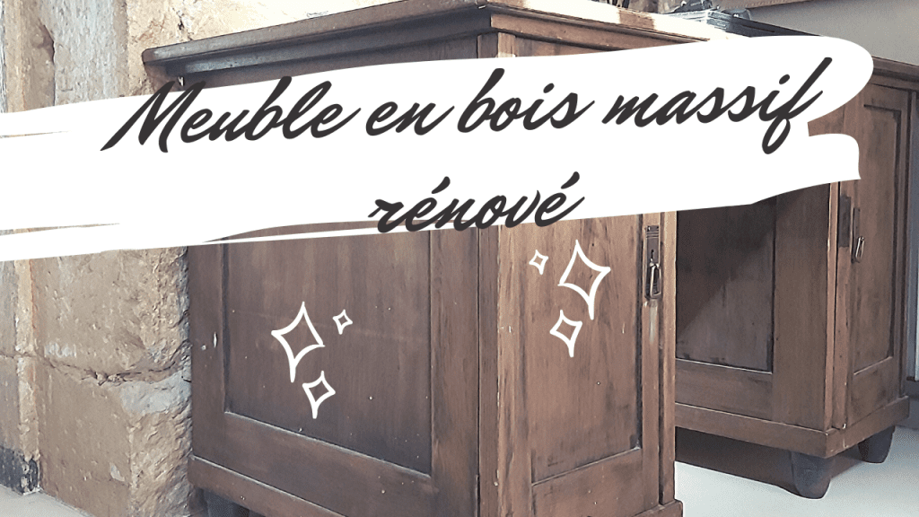 meuble bois massif ancien