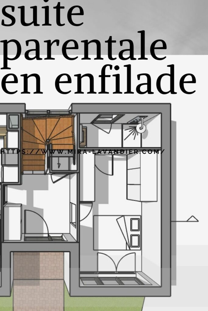 plan suite parentale en enfilade