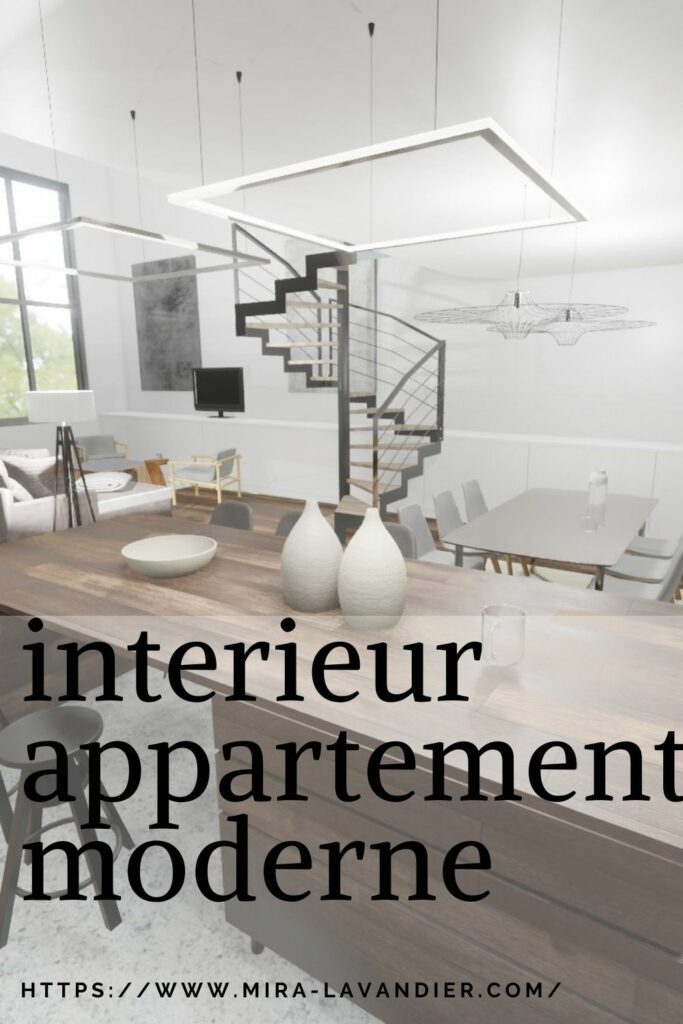 interieur appartement moderne décoration