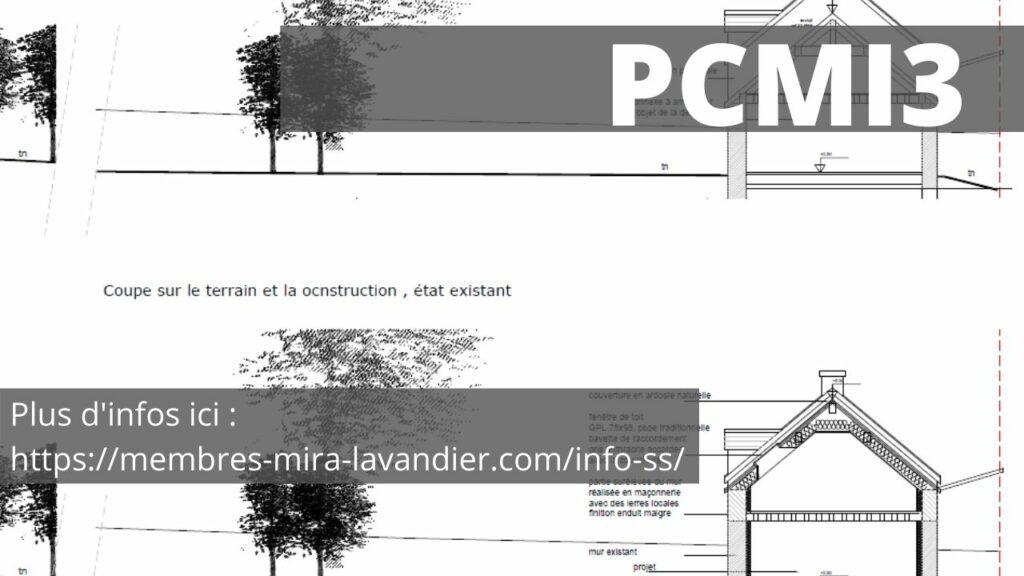 exemple de permis de construire PCMI3 plan de coupe