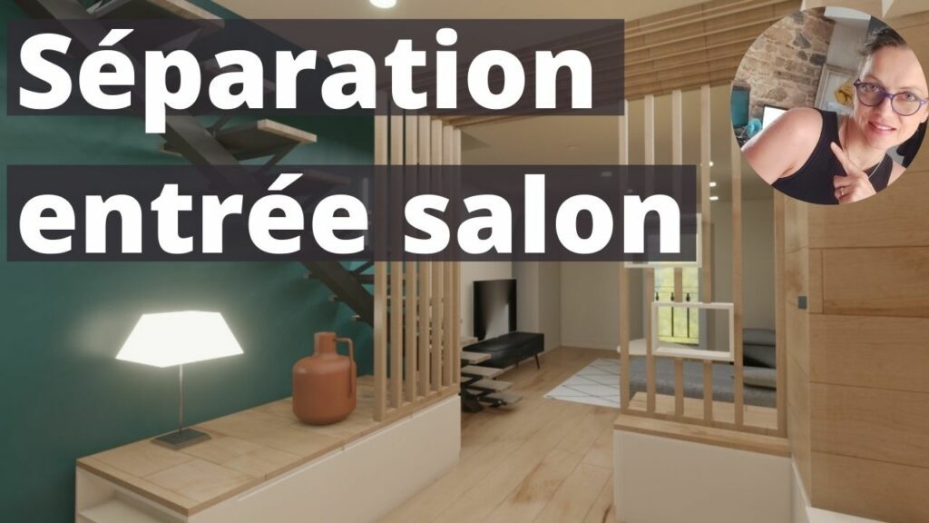 séparation entrée salon