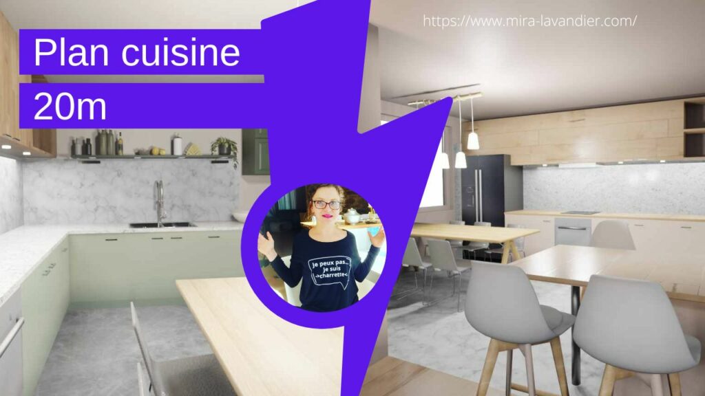 plan cuisine 20m2