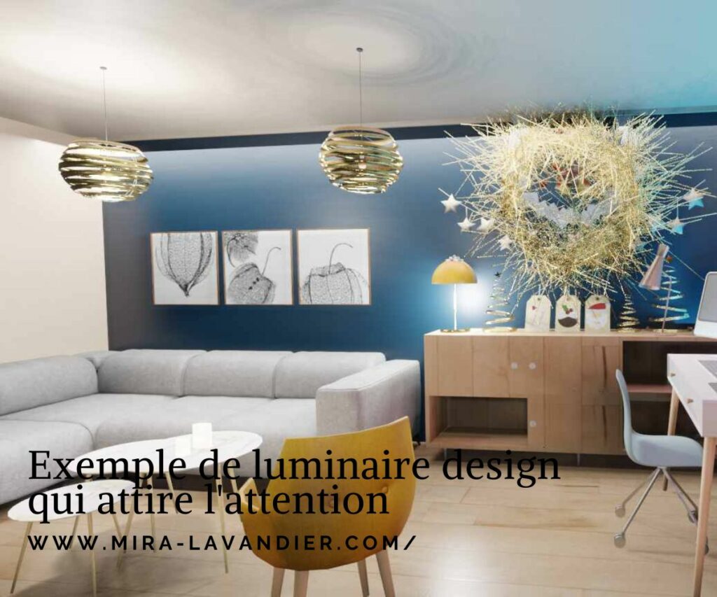 luminaire design salon scandinave