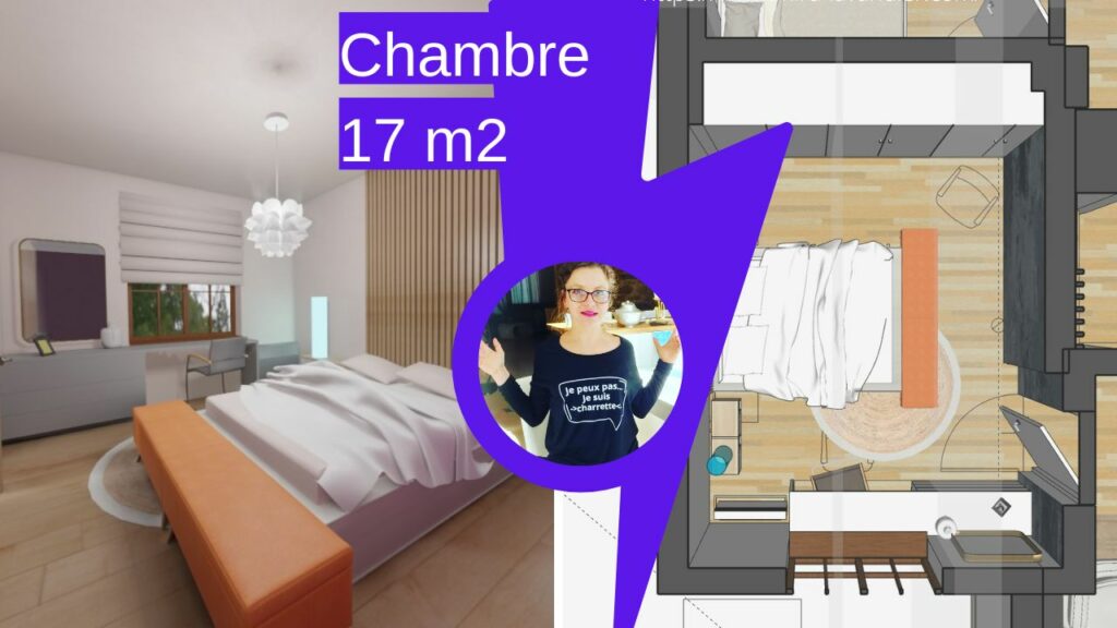 chambre 17m2