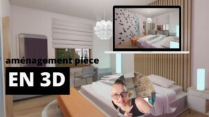 aménagement pièce en 3d