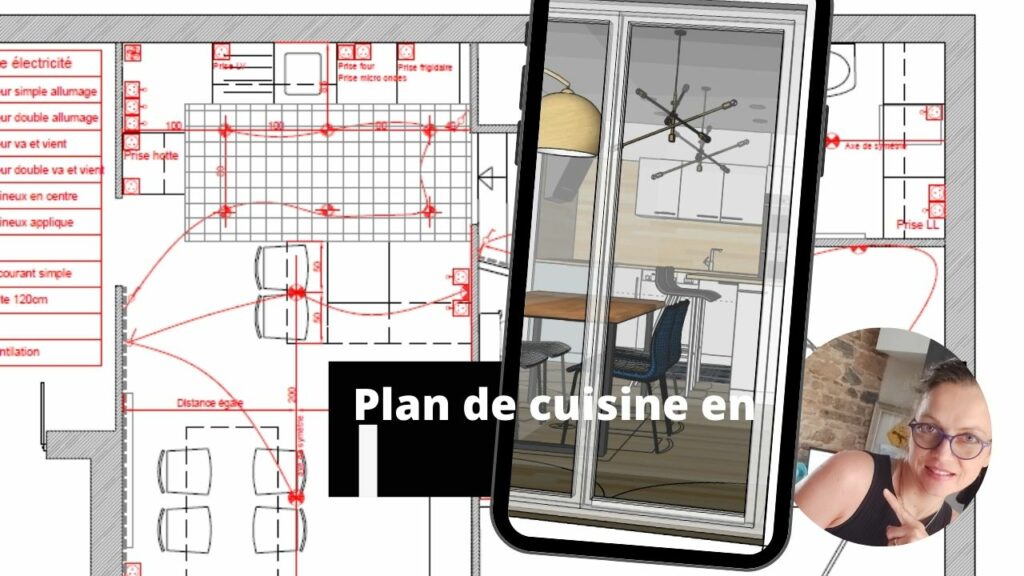 plan cuisine en l