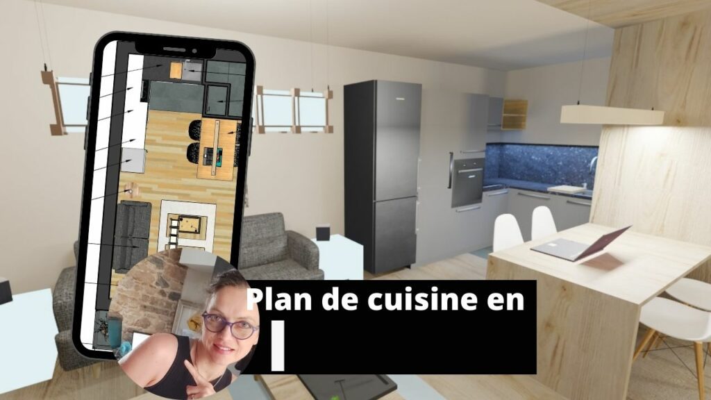 plan cuisine en l