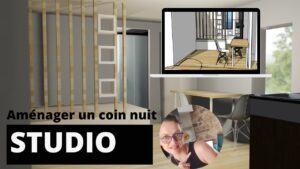 studio amenager un coin nuit