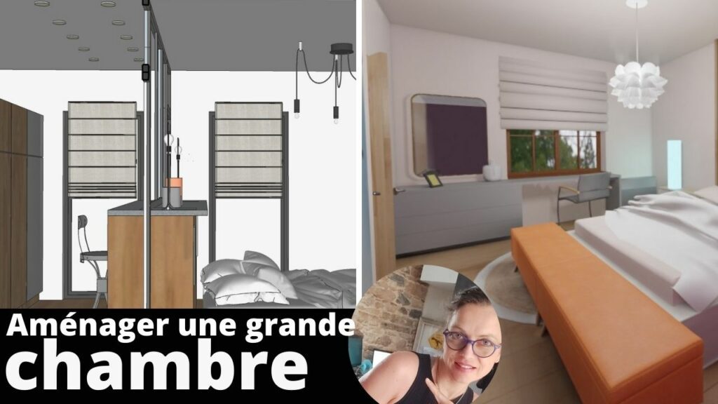 Comment amenager une grande chambre