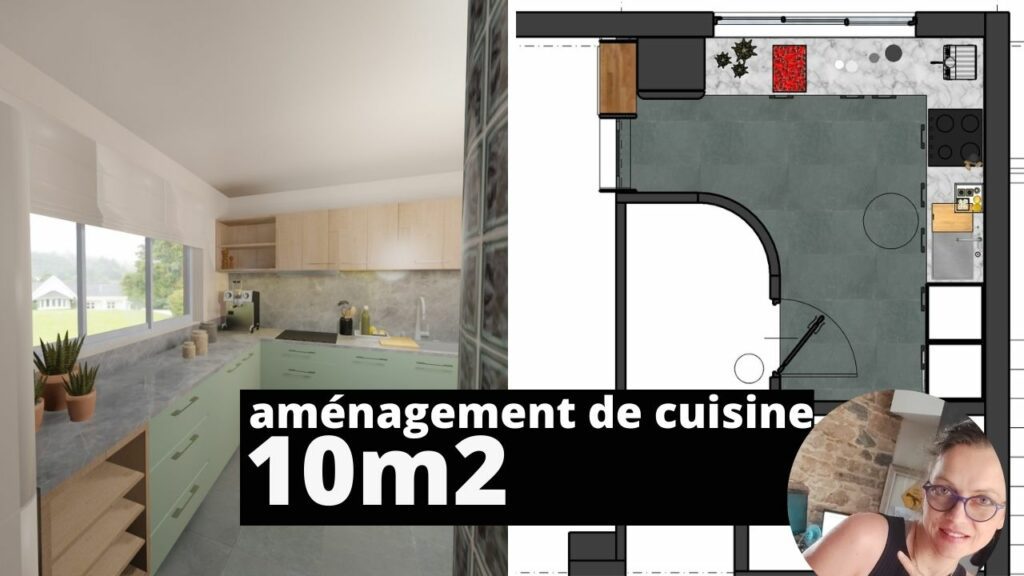 plan cuisine 10m2 fermee