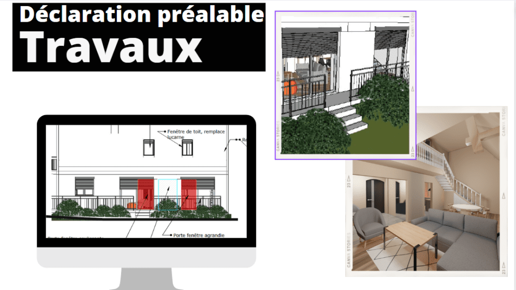 Declaration prealable de travaux maison