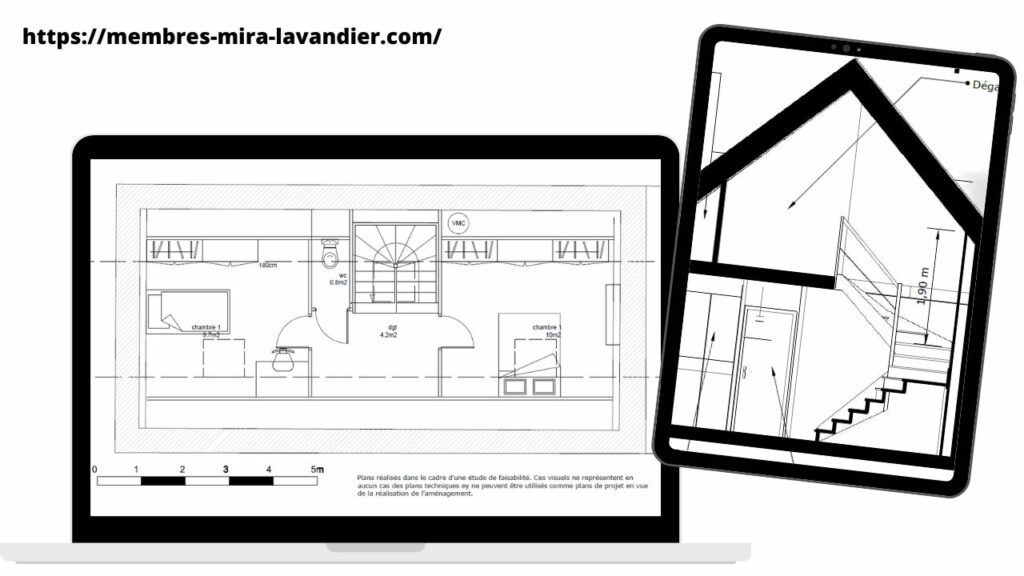 Plan maison 70m2 2 chambres