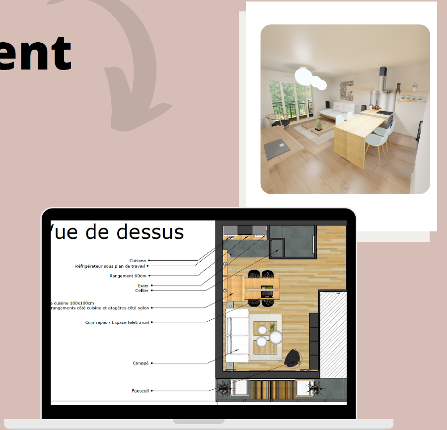 amenagement cuisine ouverte