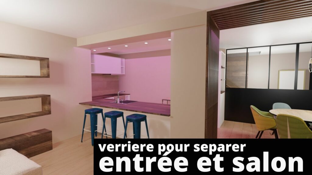 verriere pour separer entree et salon