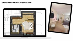 plan suite parentale 30m2 rectangulaire