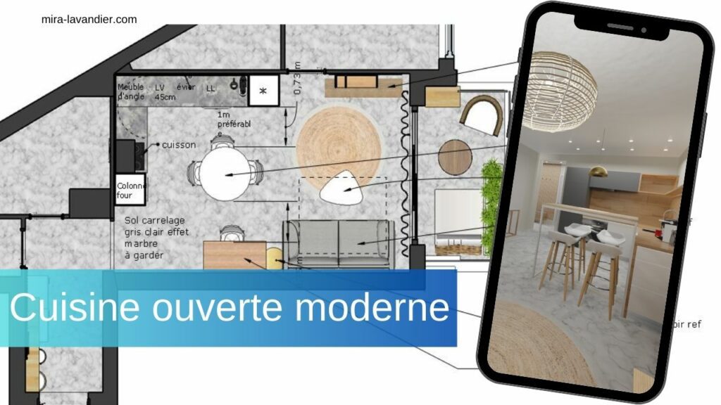 cuisine ouverte moderne