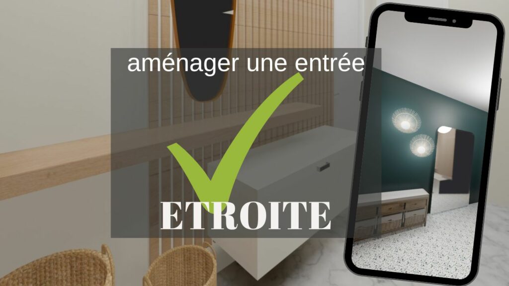 aménager une petite entrée étroite