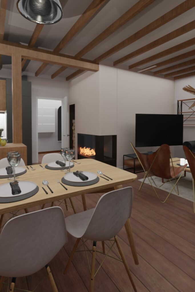 Petit chalet en bois habitable